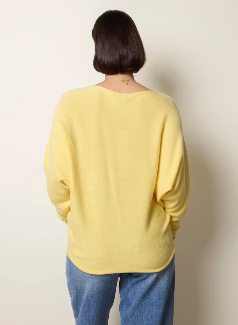 Blue Vanilla Round Neck Jumper